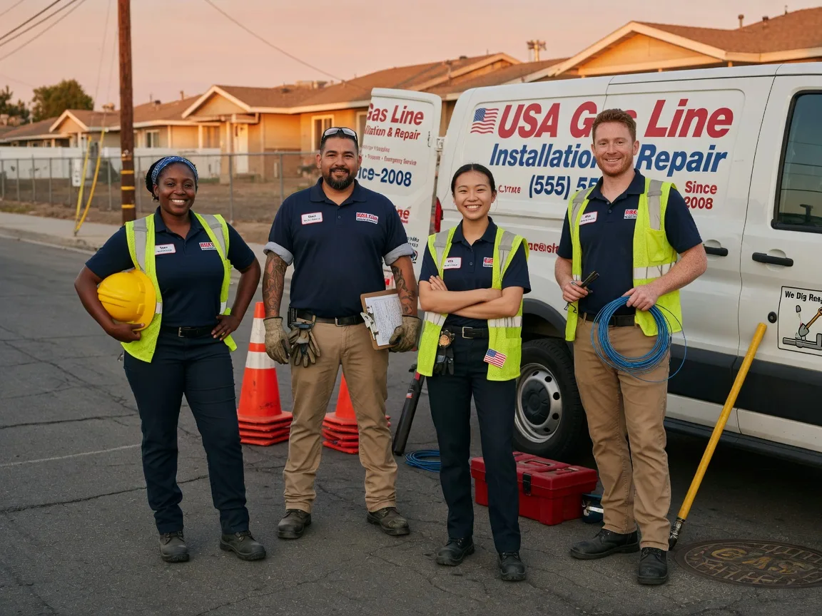 Gas Line Installation company in Black Rock, AR